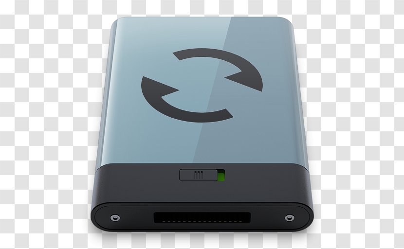 Electronic Device Gadget Multimedia - Remote Backup Service - Graphite Sync B Transparent PNG