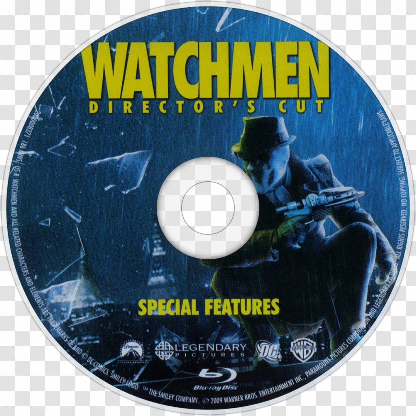 Blu-ray Disc DVD Watchmen Film Fan Art - Dvd Transparent PNG