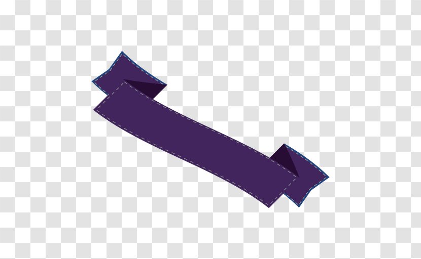 Purple Ribbon Awareness - Violet Transparent PNG