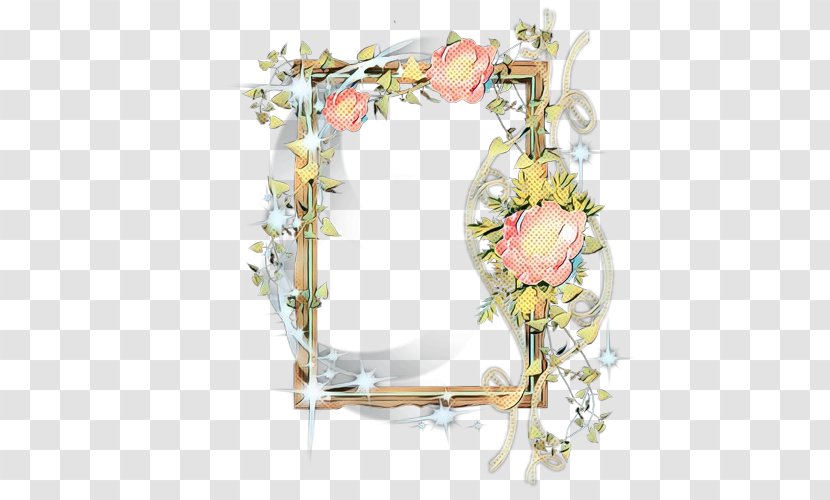 Vintage Flowers Frame - Floral Design - Plant Picture Transparent PNG