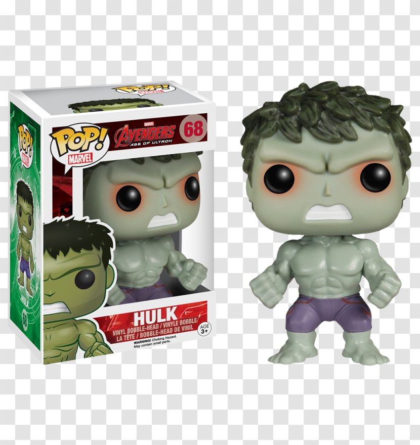 Hulk Ultron Iron Man Funko Action & Toy Figures - Rampaging Transparent PNG