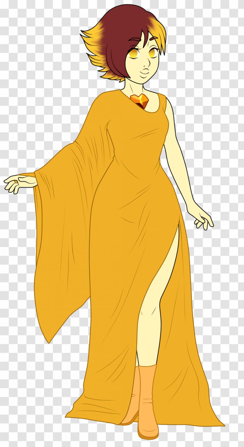 Clothing Art Costume Design - Cartoon - Amber Transparent PNG