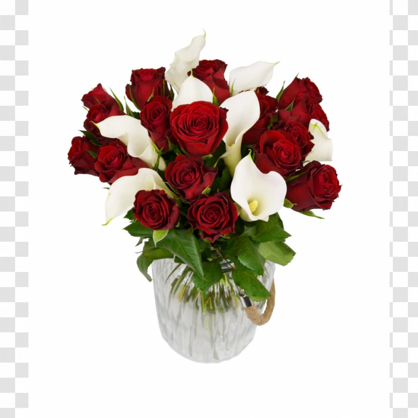 Rose Flower Bouquet Birthday White Floristry - Floral Design Transparent PNG