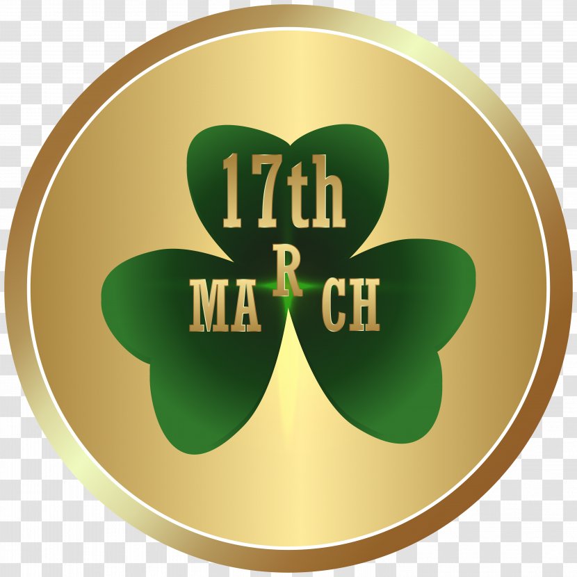 Saint Patrick's Day St. Activities Coin Clip Art - Logo - St Gold Transparent PNG