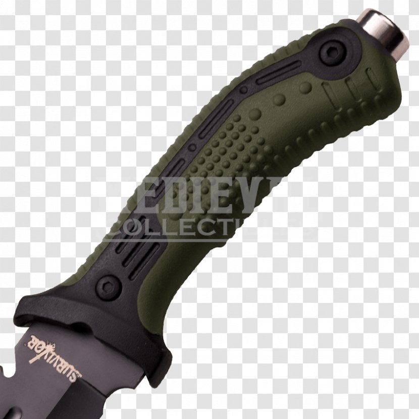 Utility Knives Knife Hunting & Survival Machete Serrated Blade - Glass Breaker Transparent PNG