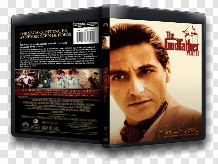 Al Pacino The Godfather Part II Vito Corleone Michael - Dvd - Ii Transparent PNG