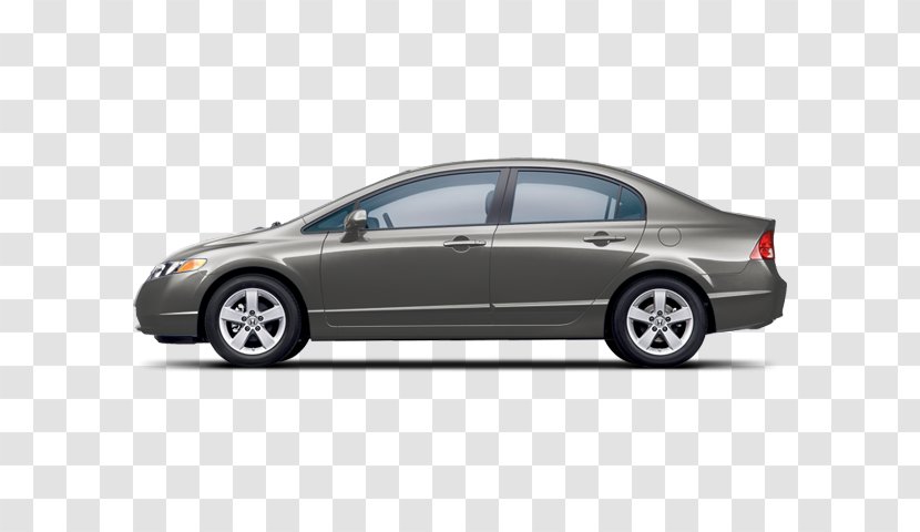 Used Car 2008 Honda Civic Sedan Vehicle - Window Transparent PNG