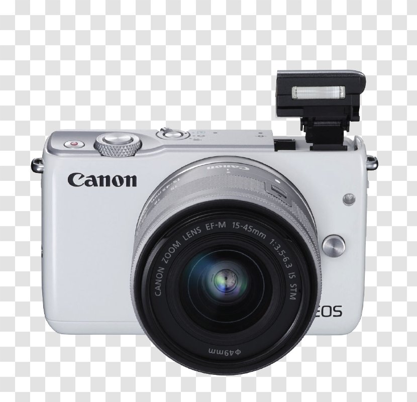Canon EOS M100 M3 Mirrorless Interchangeable-lens Camera - Lens Transparent PNG