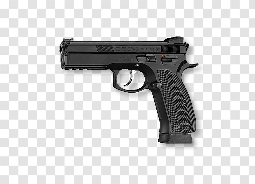 CZ 75 Tactical Sports Česká Zbrojovka Uherský Brod 9×19mm Parabellum SP-01手枪 - Airsoft - Handgun Transparent PNG