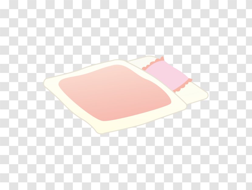 Material Pink - Peach - Bed Transparent PNG