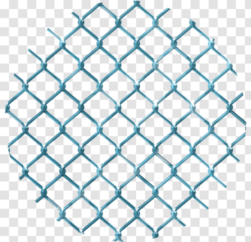 Chain-link Fencing Fence Mesh Wire Galvanization - Welded Transparent PNG
