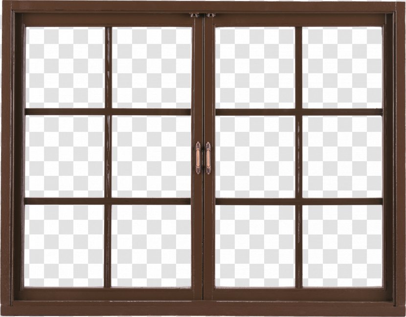 Window Sliding Glass Door Picture Frame - Rectangle Transparent PNG
