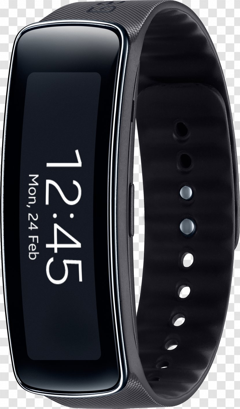 Samsung Gear Fit Galaxy Smartwatch Activity Tracker Transparent PNG