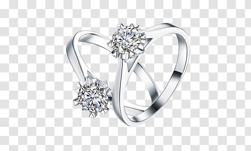 Wedding Ring Diamond Jewellery Earring - Engagement - Ring,Diamond Transparent PNG