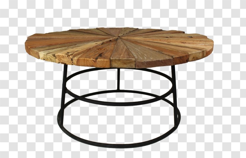 Coffee Tables Kayu Jati Wood Metal - Eettafel - Oud Transparent PNG