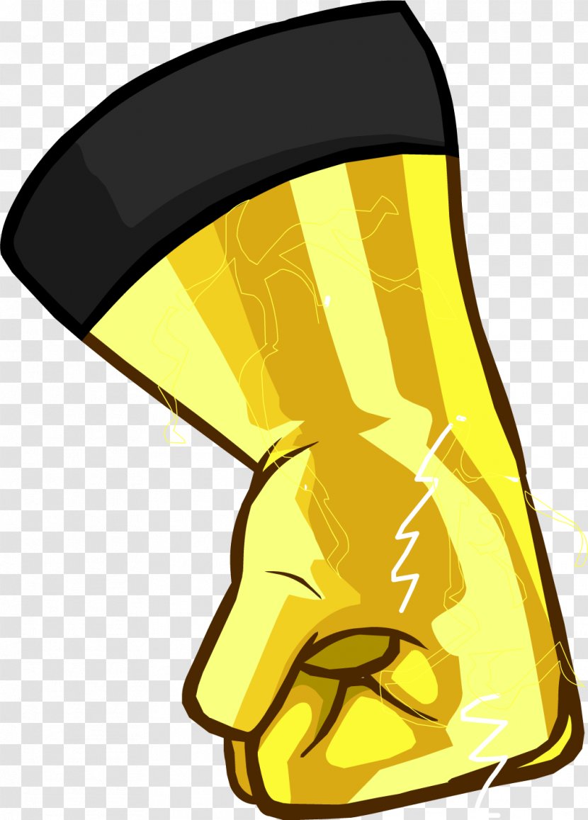 Club Penguin Electro Captain America Superhero Glove - Fireball Transparent PNG