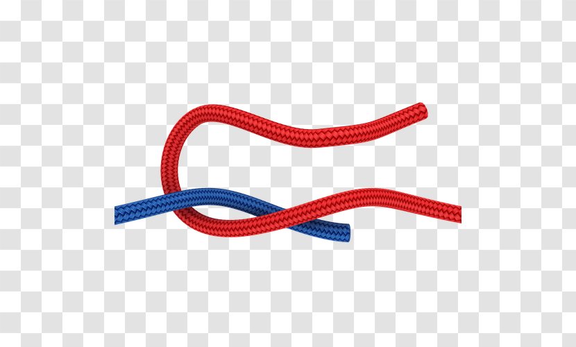 Rope Reef Knot Running Bowline - Buttonhole Transparent PNG