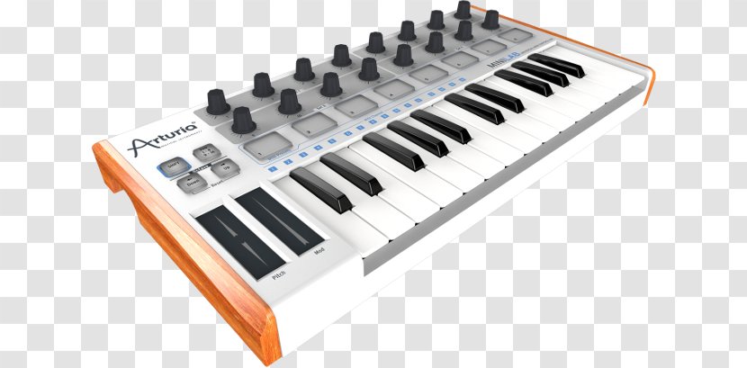 Sound Synthesizers MIDI Keyboard Arturia Controllers - Tree Transparent PNG