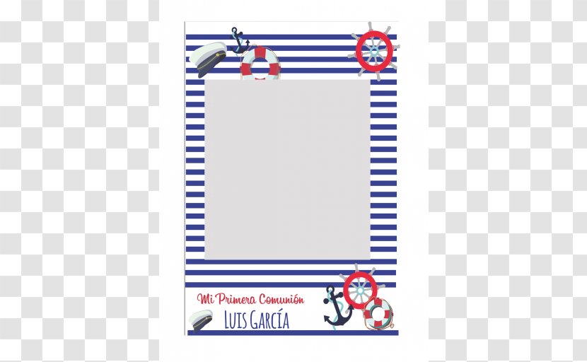 First Communion Sailor Child Marinero Picture Frames - Frame Transparent PNG