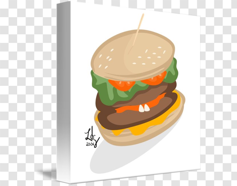 Cheeseburger Veggie Burger Fast Food - Finger - Design Transparent PNG
