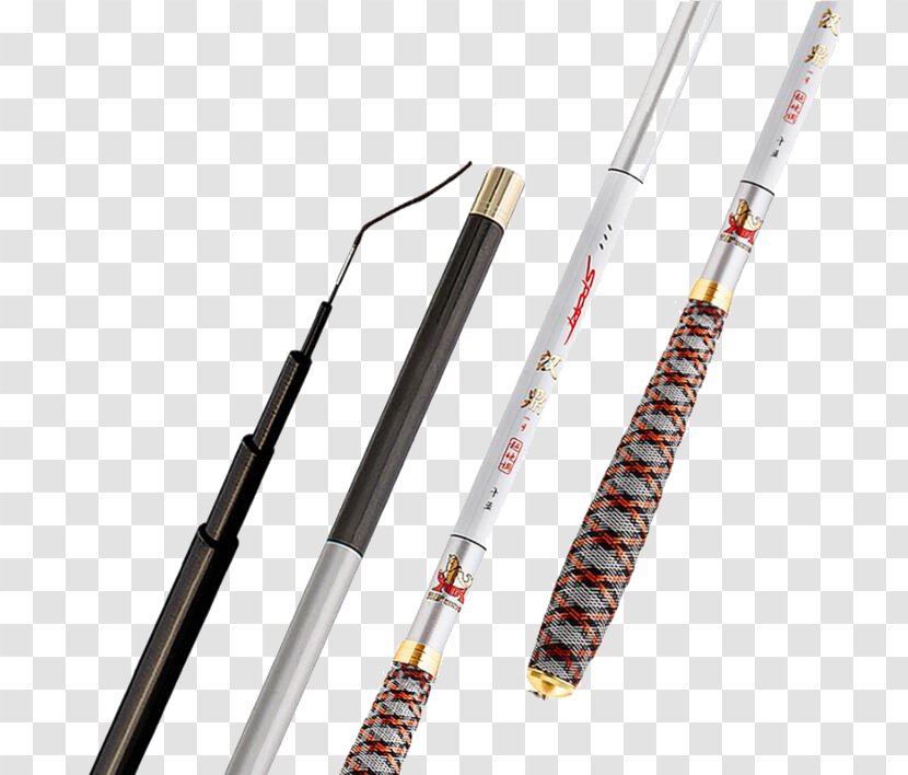 Common Carp Fishing Rod Angling - With A Pattern Transparent PNG