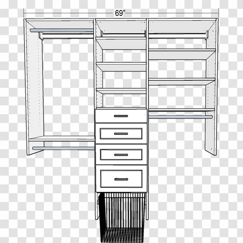 Furniture Closet Organization Structure Transparent PNG