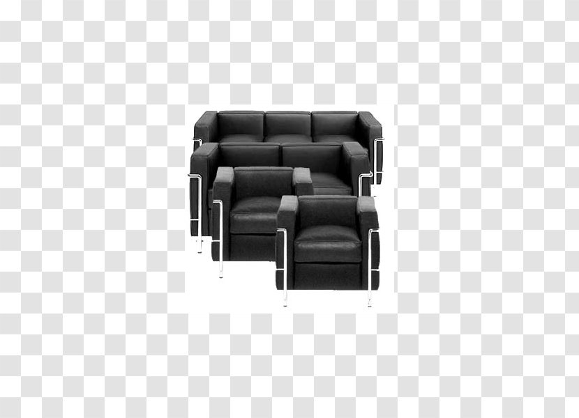Bauhaus Recliner Chaise Longue Couch Furniture - Designer - Le CorBusier Transparent PNG