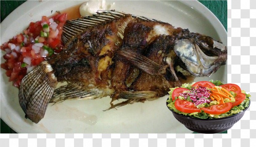 Papaloapan Region Pescado Frito Ikan Bakar Food Tlayuda - Seafood - Fish Transparent PNG