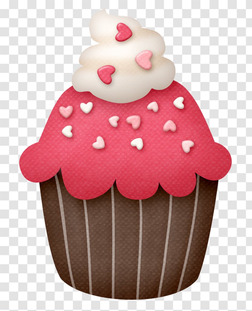Cupcake Muffin Tart Birthday Cake - Decorating Transparent PNG