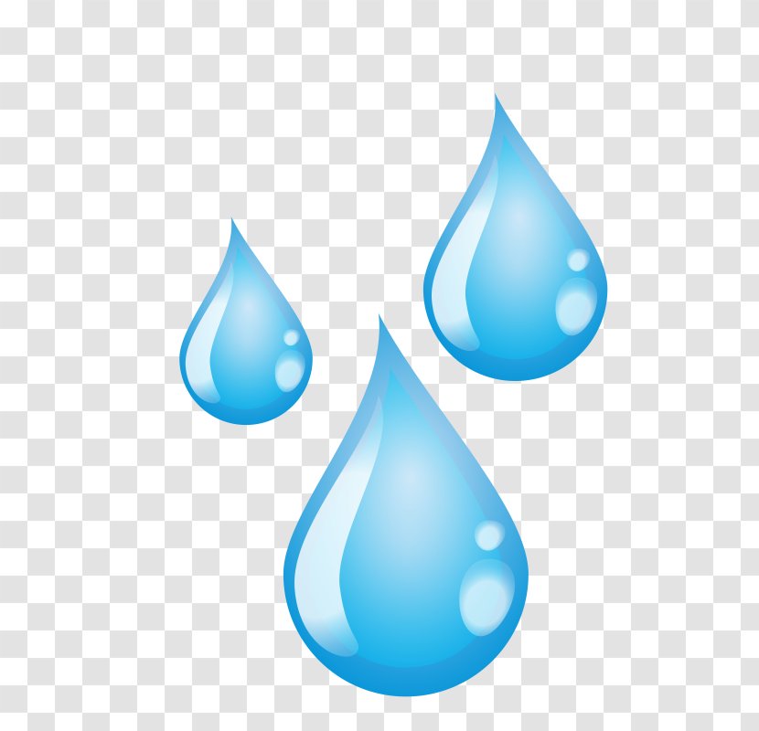 Drop Water Cycle Animation Clip Art - Emoji - Drops Transparent PNG