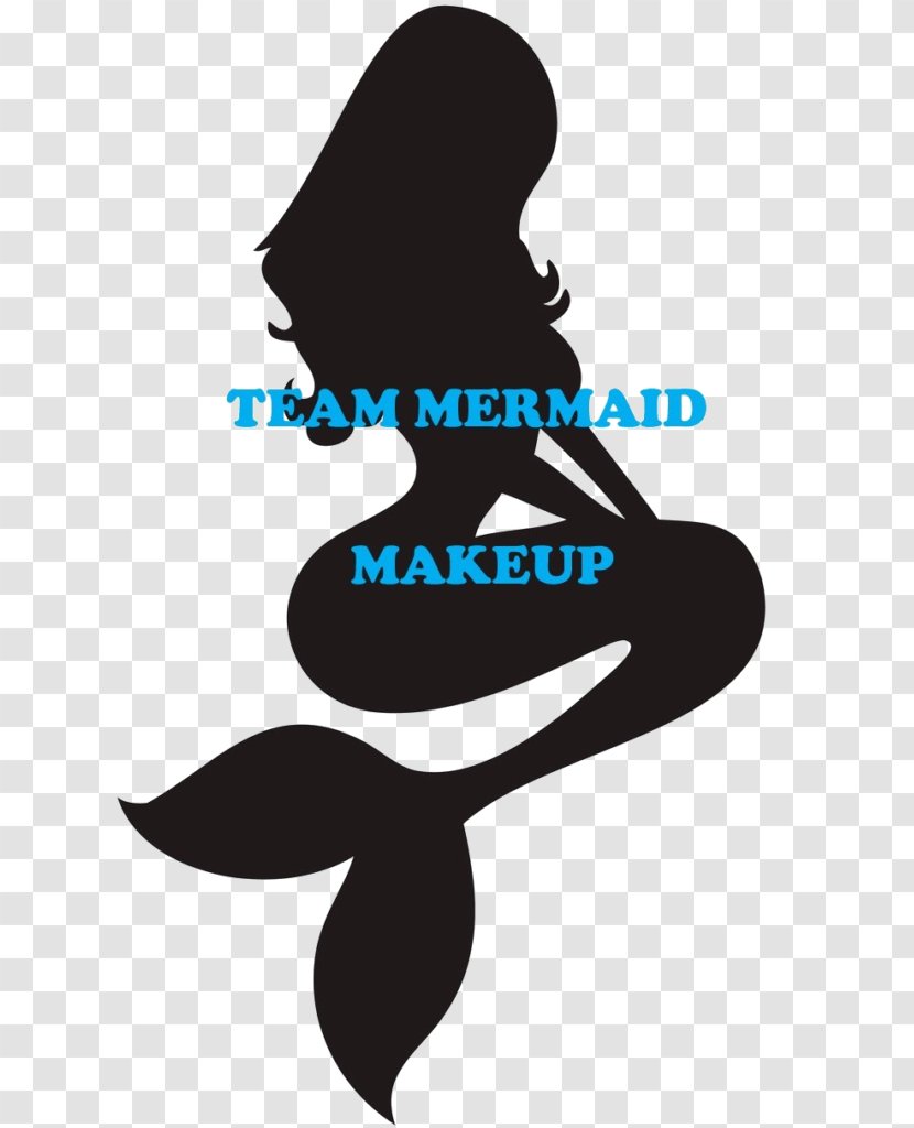 Ariel Mermaid Silhouette The Prince - Sticker Transparent PNG