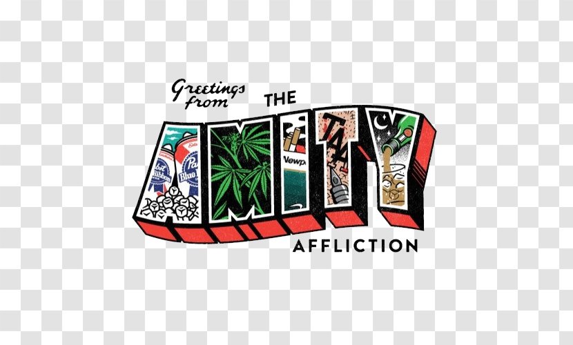 The Amity Affliction Logo Artist T-shirt - Person - Tshirt Transparent PNG