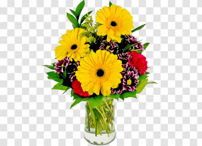 Transvaal Daisy Flower Bouquet Cut Flowers Floral Design - Smiley Transparent PNG