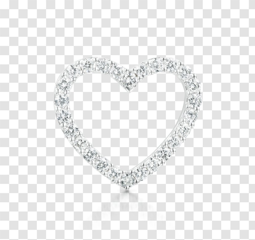 Body Jewellery Diamond Font - Jewelry - Heart Shaped Photo Frame Transparent PNG