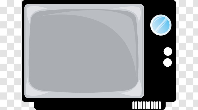 Television Show Black And White - Electronics - Vector TV Transparent PNG