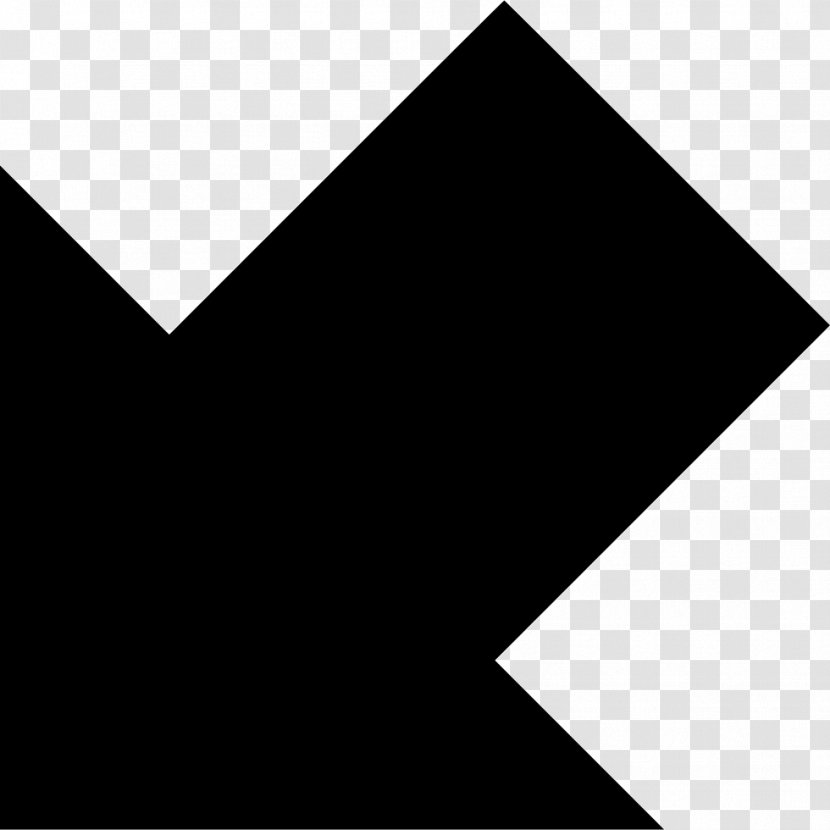 Arrow - Black And White - Brand Transparent PNG