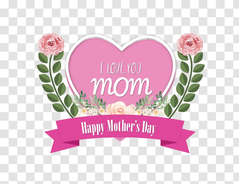 Mother's Day Greetings Love - Flower Transparent PNG