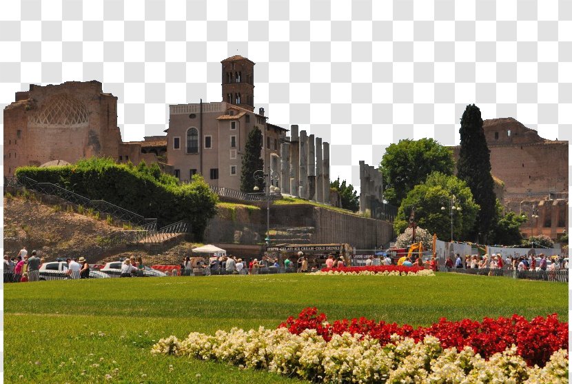 Ancient Rome Landscape Ruins - Italy Roman Scenery 1 Transparent PNG
