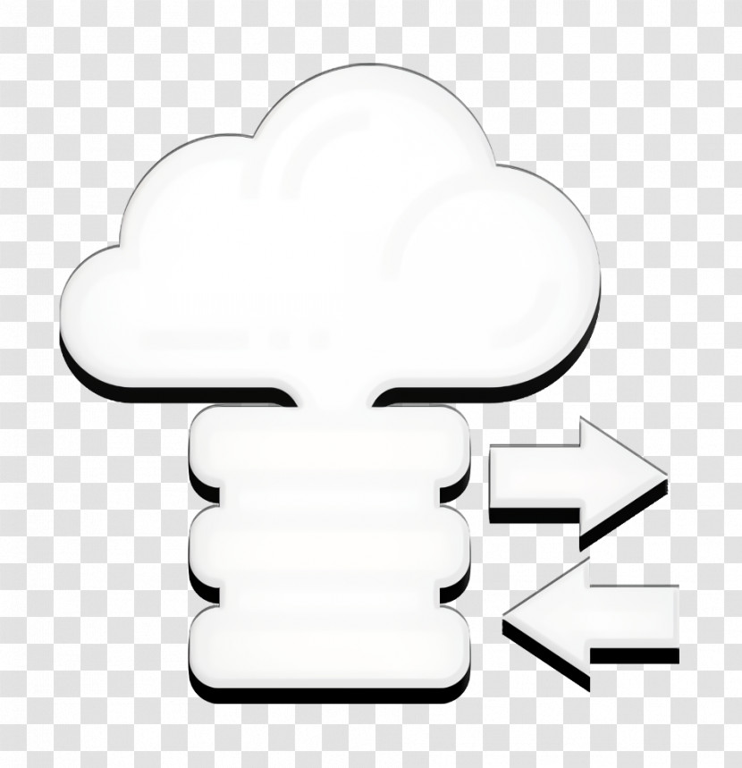 Cloud Storage Icon Data Management Icon Download Icon Transparent PNG