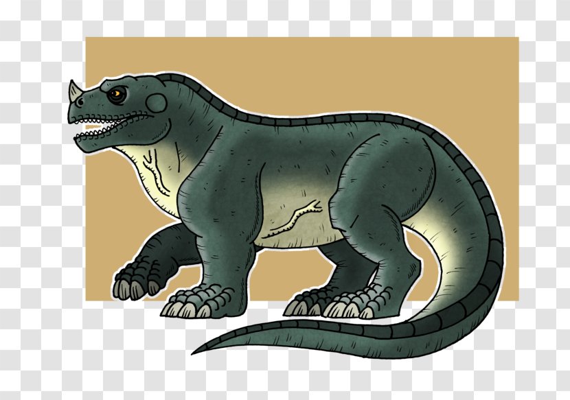 The Crystal Palace Iguanodon Megalosaurus Bear Art - Dinosaur Transparent PNG