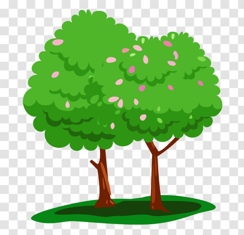 Vector Graphics Tree Image Animation - Green Transparent PNG