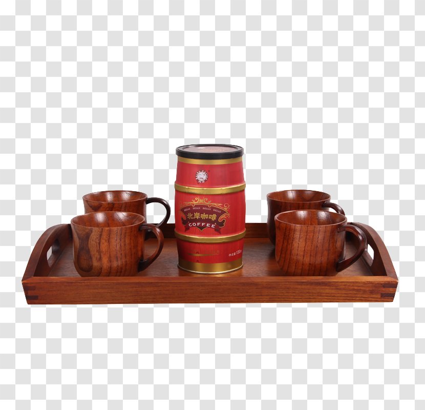 Teapot Tray Coffee Cup Wood - Tea Transparent PNG