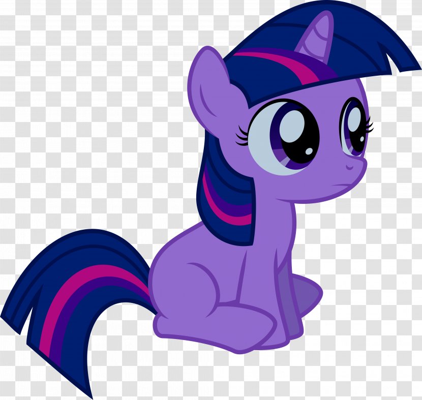 Twilight Sparkle Rainbow Dash Pony Pinkie Pie Rarity - Purple - Vector Transparent PNG