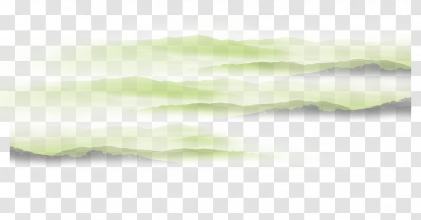 Green Angle Pattern - Chinese Style Transparent PNG