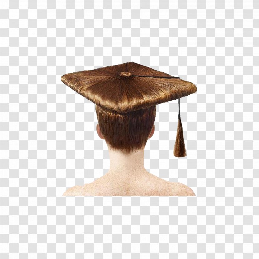 Graduation Ceremony Humour Photography Wallpaper - Dr. Cap Head Type Transparent PNG