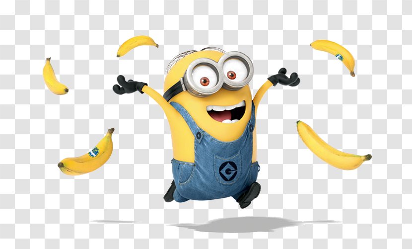 Minions Banana Despicable Me: Minion Rush YouTube - Yellow - Birthday Party Transparent PNG