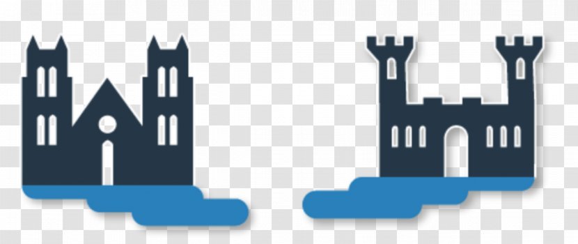 Castle Euclidean Vector - Fortification - Blue Palace Transparent PNG