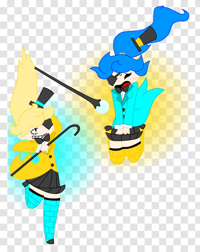 Bill Cipher Homo Sapiens - Yellow - Goldberg Transparent PNG