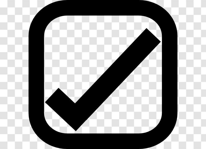 Checkbox Check Mark Clip Art - Text - Vector Transparent PNG