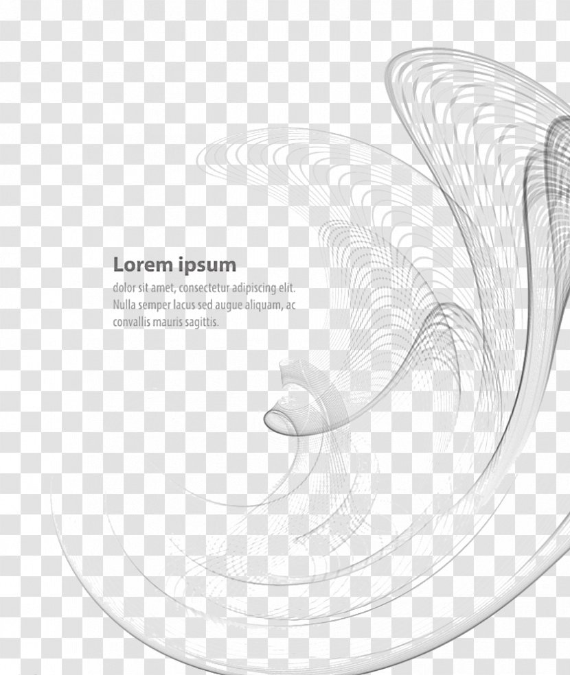 Line Euclidean Vector - Text - Abstract Dynamic Lines Shading Background Image Transparent PNG